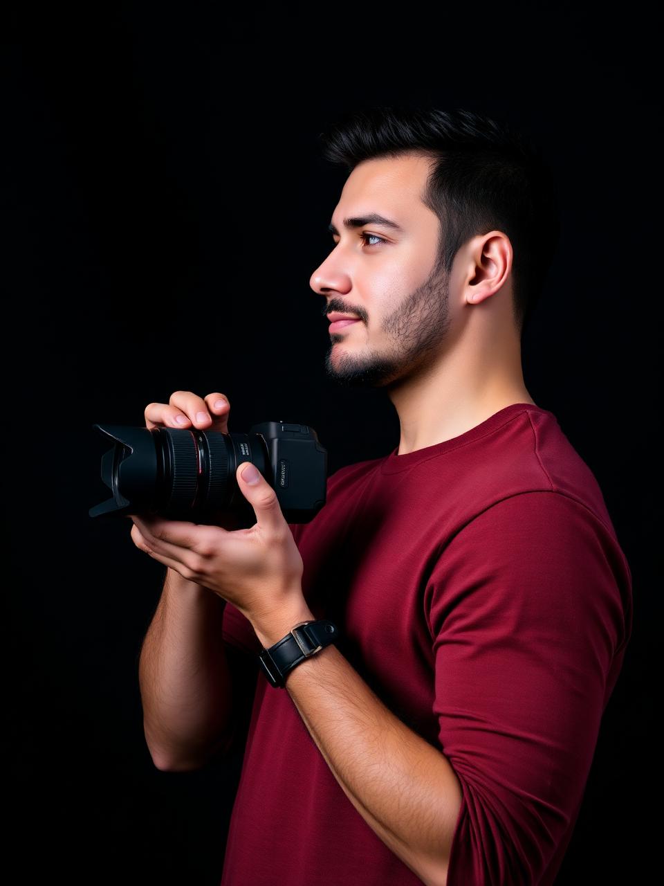 Retrato do fotógrafo Cloiss